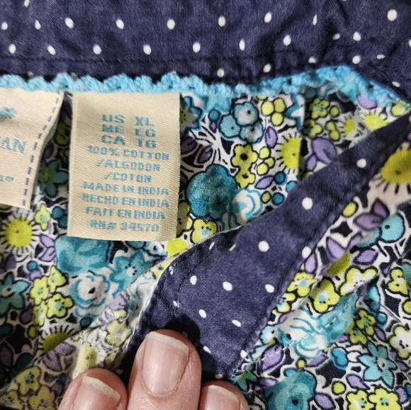 Caribean Joe Floral Button-Up Shirt Size XL - Picture 3 of 8